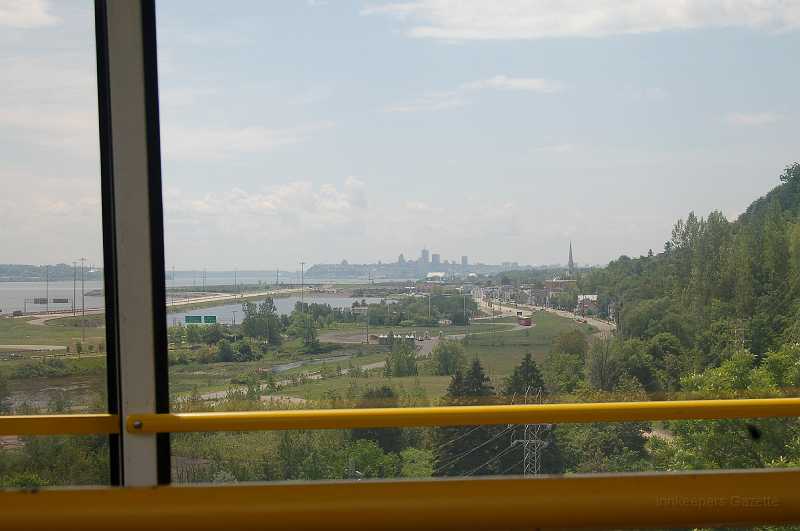 Canada East Tour 2006099.JPG - A nice profile of Quebec City and its bluffs.